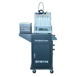 Установка для диагностики и чистки форсунок (6 форсунок тележка ультразвуковая ванна с таймером) G.I. KRAFT GI19114