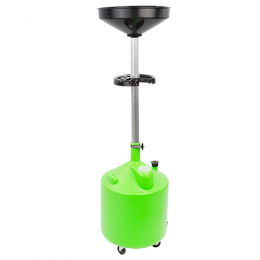 Установка для слива масла пластиковая (75л GREEN) G.I. KRAFT HDP-75