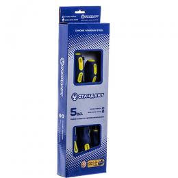 Набор отверток 5 ед. СТАНДАРТ (SL4x100 SL5x100 SL6x150 PH1x80 PH2x100)  SDS05