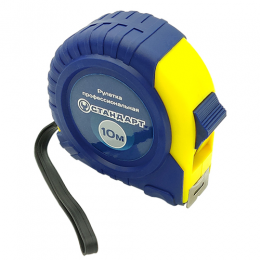 Рулетка профессиональная 10м*25мм   СТАНДАРТ  SMT-1025