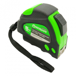 Рулетка профессиональная NYLON с автостопом полотна и магнитом 5м*25мм   СТАНДАРТ  NMT-0525AM