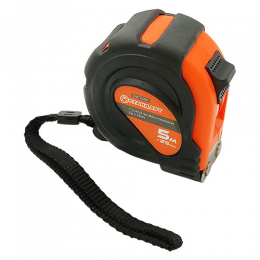 Рулетка профессиональная магнитный зацеп 5м*25мм   СТАНДАРТ  WMT-0525M