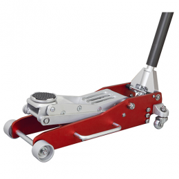 Домкрат подкатной алюминиевый 3т низкопрофильный с двойной помпой 98-480 мм   TORIN  T830003XL