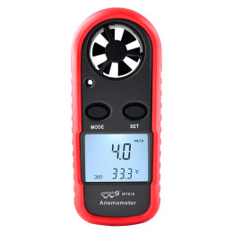 Анемометр 0,1-30м/с -10-45C  WINTACT WT816
