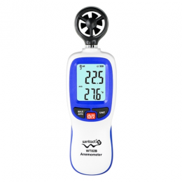 Анемометр Bluetooth 0,3-30м/с -10-45C  WINTACT WT82B