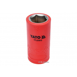 Головка торцева шестигранна діелектрична YATO 3/8