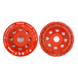 Круг шліфувальний алмазний по бетону і каменю YATO 125 х 22 мм