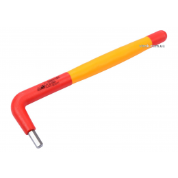 Ключ шестигранний Г-подібний діелектричний YATO HEX 5 x 45 x 160 мм VDE до 1000 В