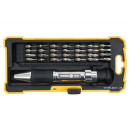 Викрутка-тримач VOREL з насадками 29 шт