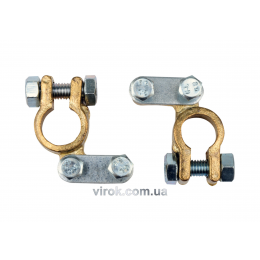 Клеми акумуляторні VOREL 2 шт