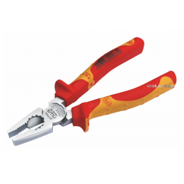 Плоскогубці комбіновані NWS з ізольованими ручками VDE до 1000 В 180 мм