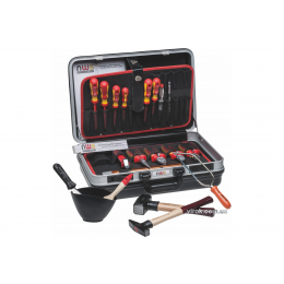 Ящик пластиковий з інструментами NWS; 470x 360x 180 мм, 23 елементи