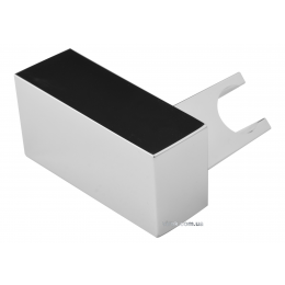 Тримач душових розприскувачів настінний FALA обертовий, пластиковий ABS, покритий хромом