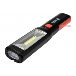 Ліхтар навісний світлодіодний акумуляторний YATO Li-Ion 3.7 В 1.8 Агод 1+7 LED 250 лм