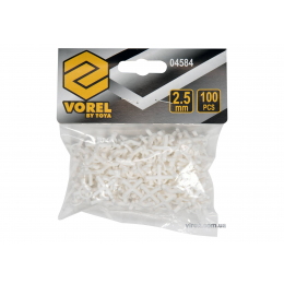 Хрестики для плитки багаторазові U-подібні VOREL 2.5 мм 100 шт
