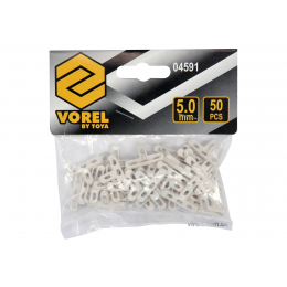Хрестики для плитки і клінкера T-подібні VOREL 5 мм 50 шт