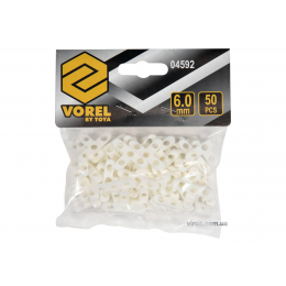 Хрестики для плитки і клінкера T-подібні VOREL 6 мм 50 шт