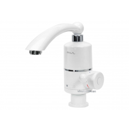 Нагрівач води проточної мережевий FALA до 60°С, 3 кВт, тиск 0,04-0,6 MPa, гусак l=20 см