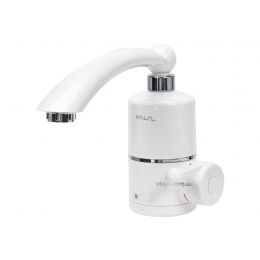 Нагрівач води проточної мережевий FALA до 60°С, 3 кВт, тиск 0,04-0,6 MPa, гусак l=20 см