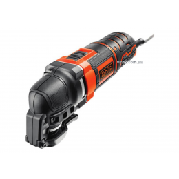 Багатофункційний інструмент Black+Decker 280 Вт 22000 об/хв + насадки + сумка
