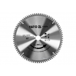 Диск пиляльний по дереву YATO 315 х 30 х 3.5 х 2.5 мм 80 зубців R.P.M до 4500 1/хв