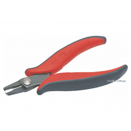 Кусачки діагональні торцеві NWS зігнуті леза 30° 141 мм Ø≤ 1 мм