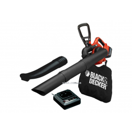 Порохотяг садовий акумуляторний Black+Decker 36 В 2 Агод 17.5 л