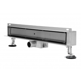 Трап стінний зливний з нержавіючої сталі FALA 