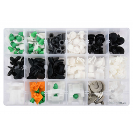 Набір кріплень автомобільної обшивки AUDI YATO 12 типорозмірів 160 шт