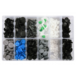 Набір кріплень автомобільної обшивки FIAT YATO 12 типорозмірів 308 шт