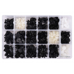 Набір кріплень автомобільної обшивки FORD YATO 18 типорозмірів 415 шт