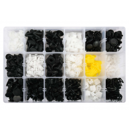 Набір кріплень автомобільної обшивки HONDA YATO 18 типорозмірів 418 шт