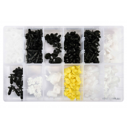 Набір кріплень автомобільної обшивки MERCEDES YATO 12 типорозмірів 270 шт