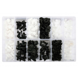 Набір кріплень автомобільної обшивки MITSUBISHI YATO 12 типорозмірів 370 шт