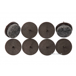 Прокладки пластикові фільцеві на цвях VOREL 30мм, набір 8шт [16/256]