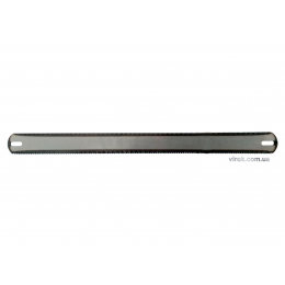 Полотно по металу і дереву двостороннє для ножівки TM VIROK 300 x 25 x 0.6 мм 3 шт
