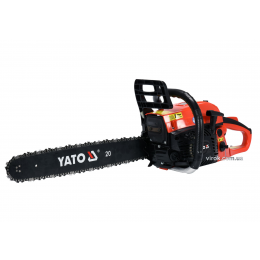 Бензопила ланцюгова YATO 56.5 см³ 2.5 кВт шина- 20