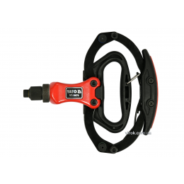 Заклепочник YATO для нітів Ø=2.4, 3.2, 4, 4.8 мм 190-270 мм