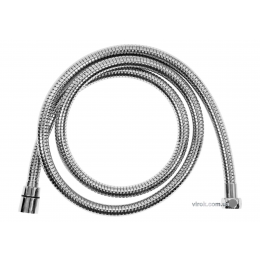 Шланг для душу розтяжний FALA з нержавіючою сталевою хромованою гофрою G1/2 1.5-2 м