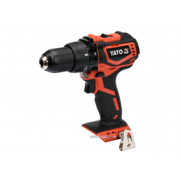 Шуруповерт-дриль безщітковий акумуляторний YATO Li-Ion 18 В 42 Нм (без акумулятора і зарядного пристрою)