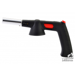 Пальник газовий з п'єзозапалом і керамічним соплом VIROK з цанговим з'єднанням з ручкою