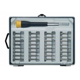 Викрутка-тримач з прецизійними насадками STANLEY 33 шт
