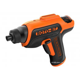 Викрутка акумуляторна Black+Decker Li-Ion 3.6 В 1.5 Агод 5.5 Нм + 8 насадок