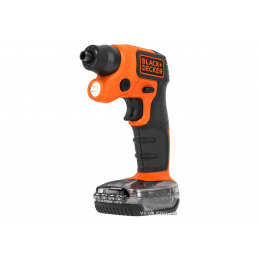 Викрутка акумуляторна з контейнером Black+Decker Li-Ion 3.6 В 1.5 Агод 5.5 Нм