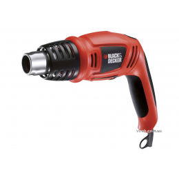 Фен технічний Black+Decker 1.8 кВт 560°С + аксесуари і кейс