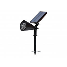 Світильник садовий на піці з сонячним акумулятором YATO Li-Ion 3.7 В 2.2 Агод 4 LED 2 Вт 180 лм