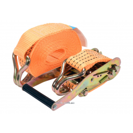 Ремінь для кріплення багажу з тріщаткою VOREL 2000/4000 daN 6 м х 50 мм 2 шт