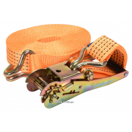 Ремінь для кріплення багажу з тріщаткою VOREL 2500/5000 daN 10 м х 50 мм 2 шт