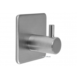 Гачок одинарний прямий на двосторонньому скотчі FALA 45 х 45 х 30 мм