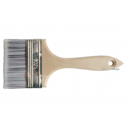 Пензель малярний плоский воскований 102 мм SUPER PROFI TM VIROK три види щетини